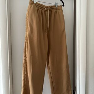 Loeffler Randall Tan Embroidered Pants